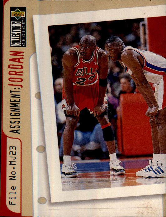 1996-97 Collector's Choice #363 Joe Dumars "Assignment:Jordan"