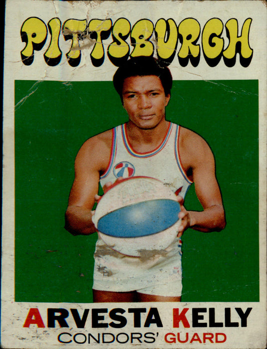 1971-72 Topps #228 Arvesta Kelly Rookie Rookie