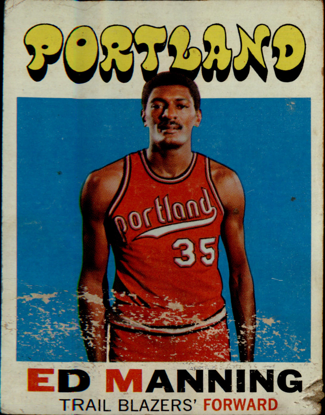 1971-72 Topps #122 Ed Manning