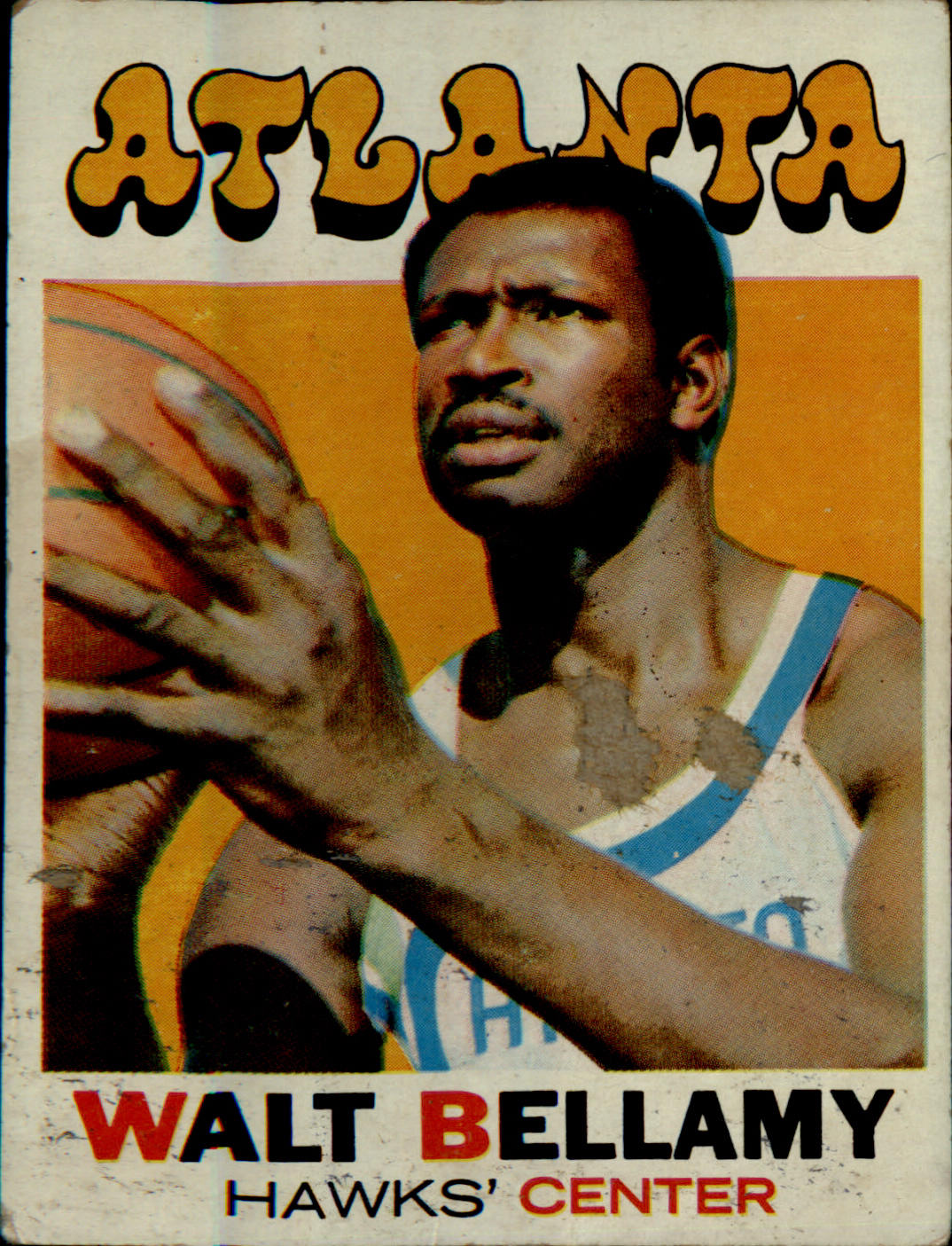 1971-72 Topps #116 Walt Bellamy