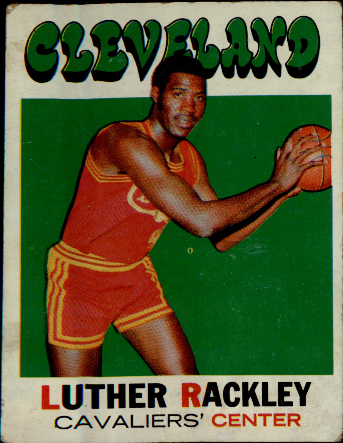 1971-72 Topps #88 Luther Rackley