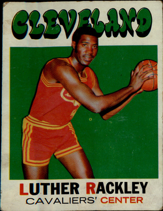 1971-72 Topps #88 Luther Rackley