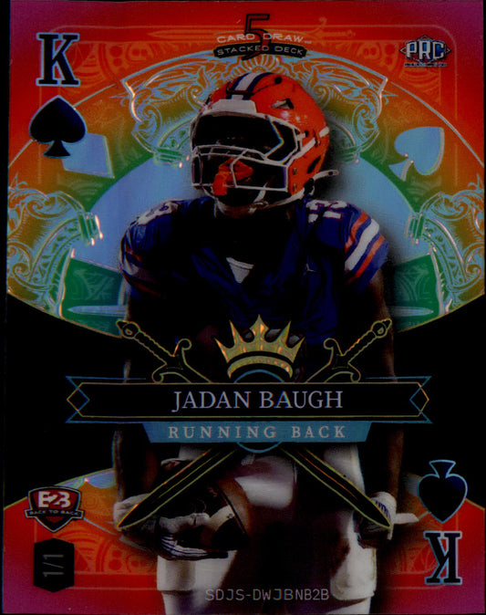 2026 Wild Card 5 Card Draw - #SDJS-DWJBNB2B Dallas Wilson / Jadan Baugh SN #1/1
