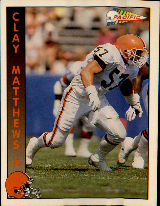 1992 Pacific #60 Clay Matthews