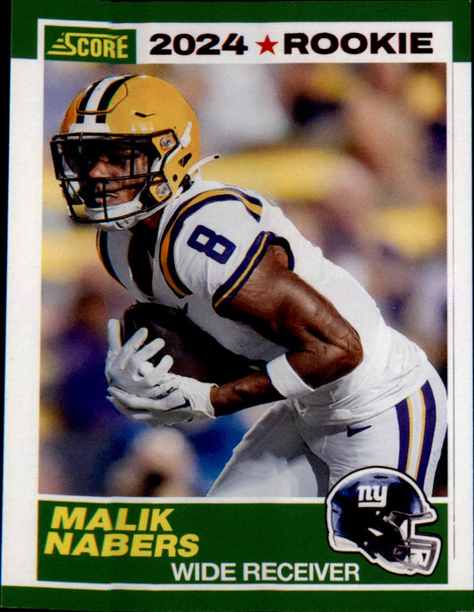 2024 Score 35th Anniversary Rookies #5 Malik Nabers