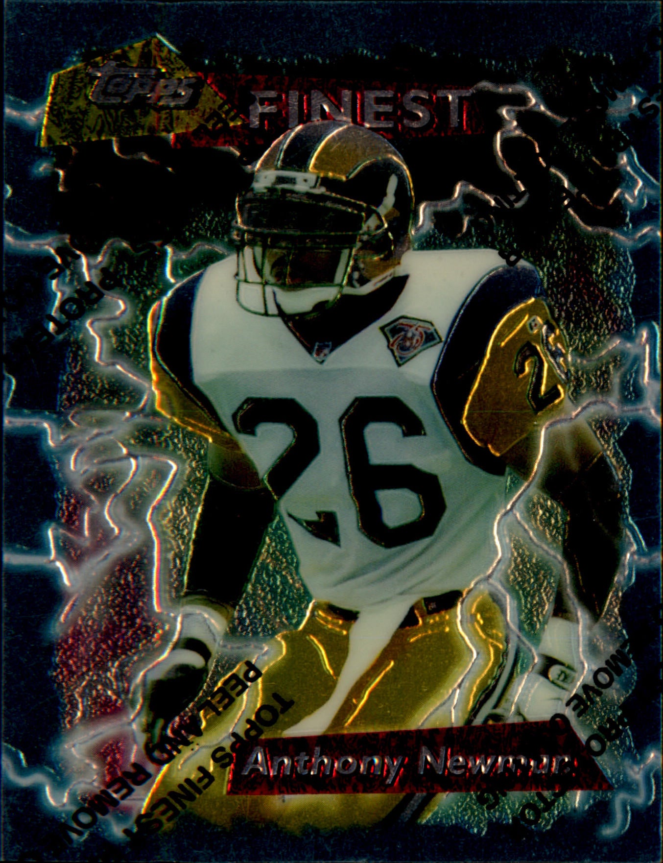 1995 Topps Finest #47 Anthony Newman