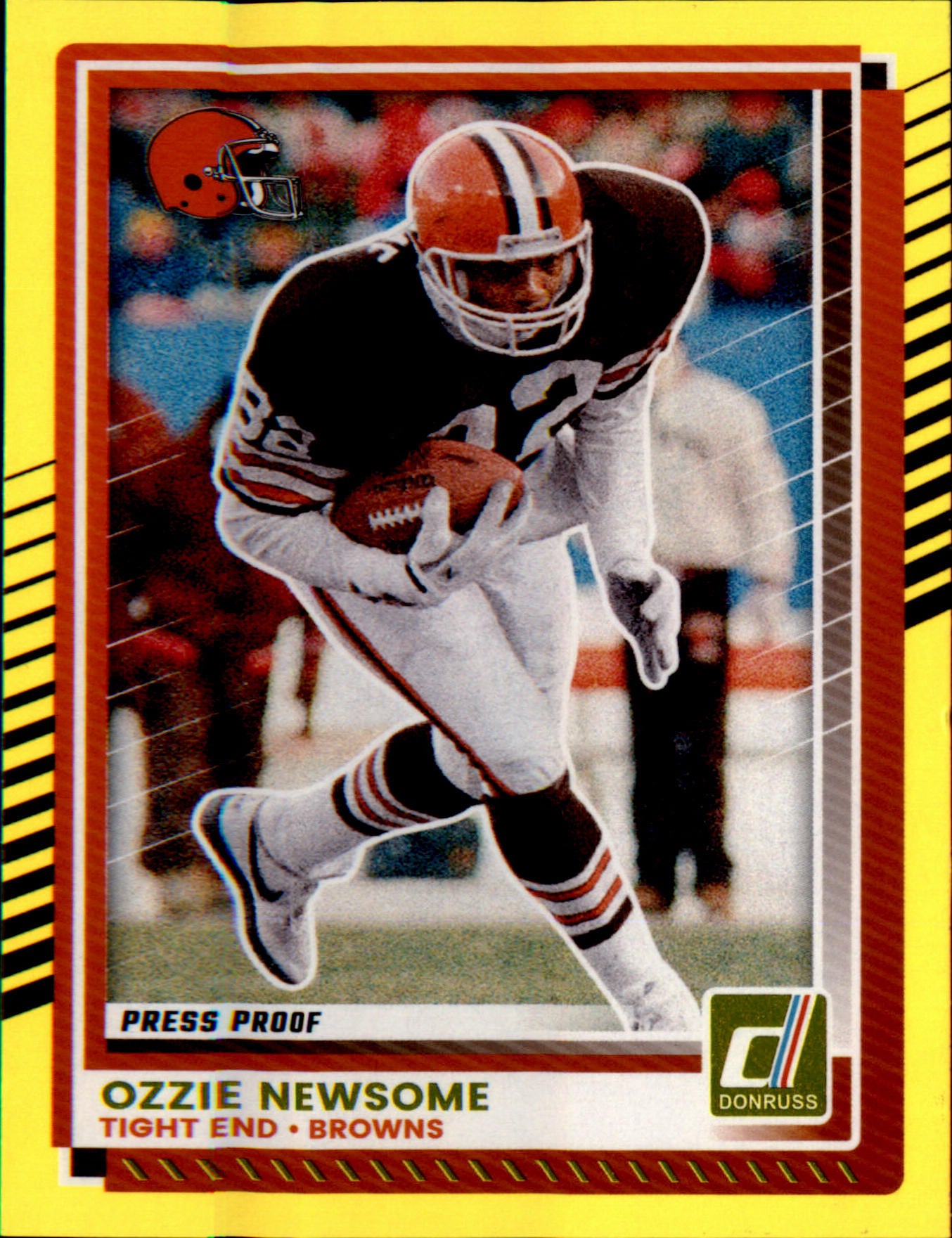 2025 Donruss Yellow Press Proof #64 Ozzie Newsome