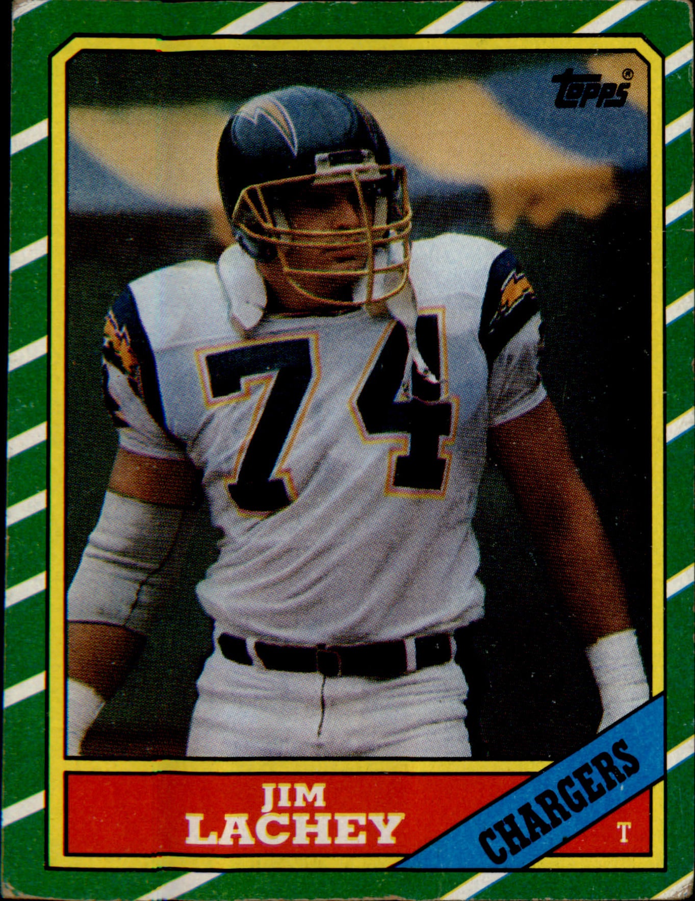 1986 Topps #238 Jim Lachey Rookie Rookie