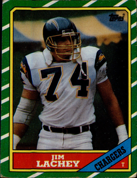 1986 Topps #238 Jim Lachey Rookie Rookie