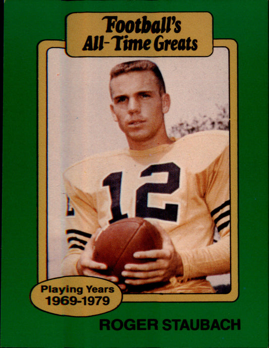 1987 Hygrade Football's All-Time Greats #NNO Roger Staubach