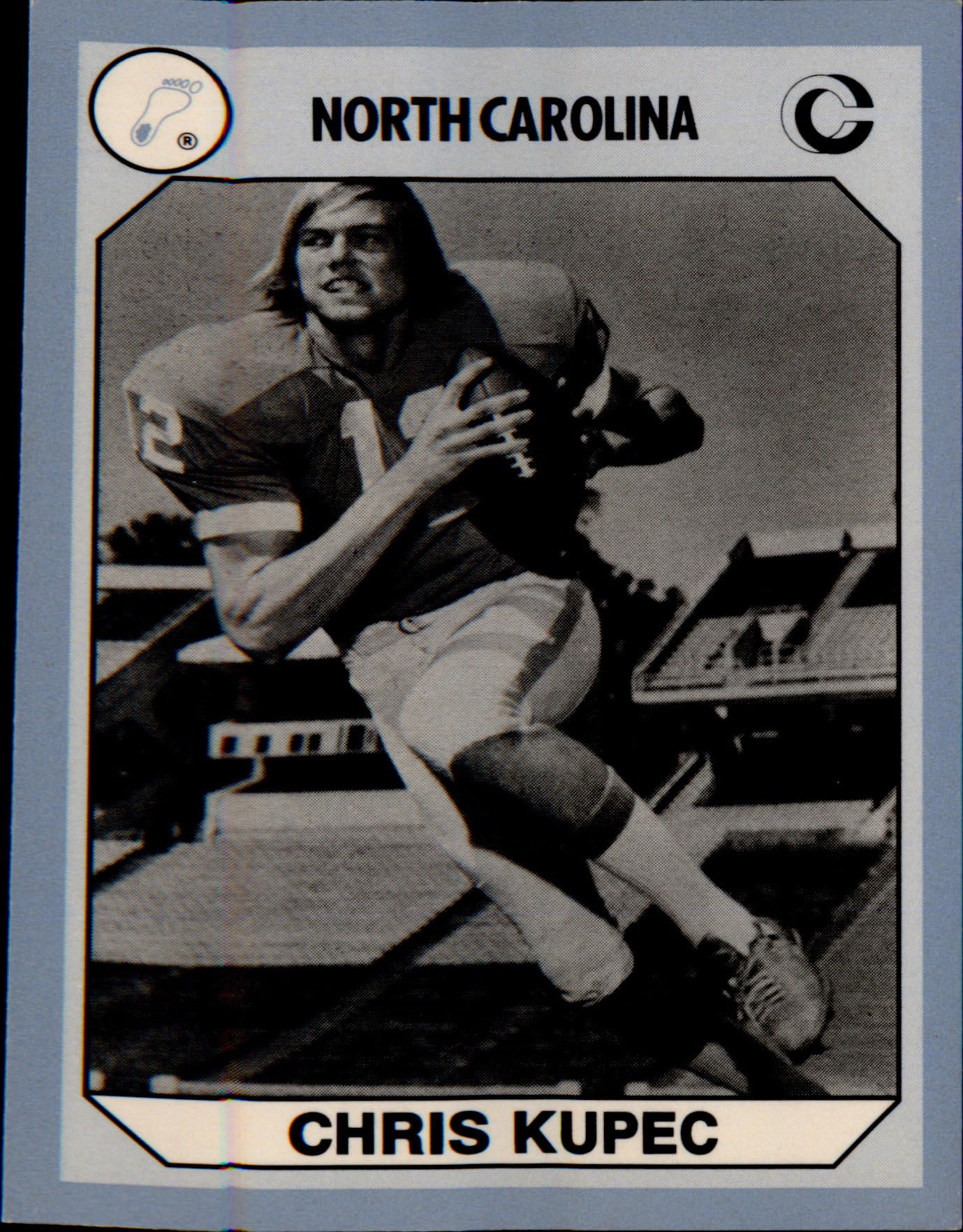 1990-91 Collegiate Collection North Carolina Tar Heels #101 Chris Kupec