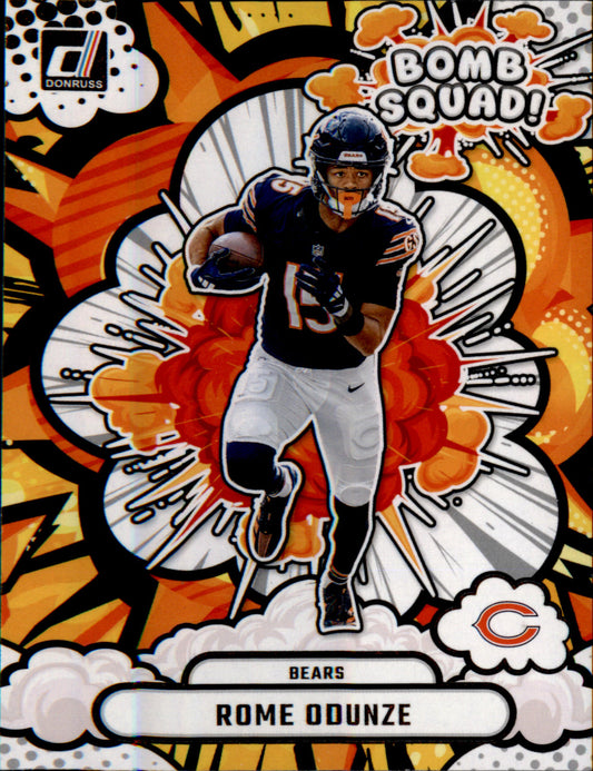 2025 Donruss Bomb Squad #BS-ROE Rome Odunze