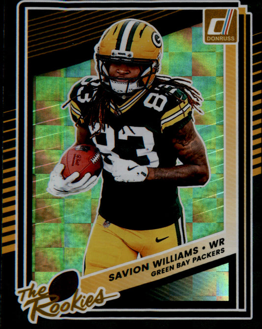 2025 Donruss The Rookies #36 Savion Williams