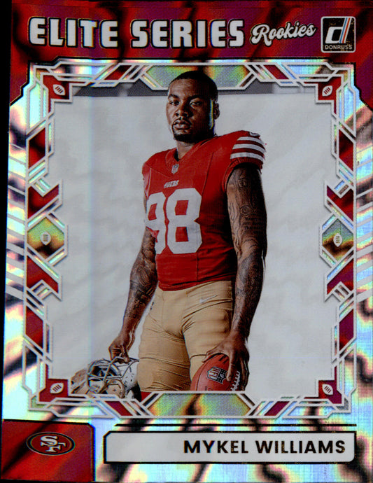2025 Donruss Elite Series Rookies #ESR-MWS Mykel Williams
