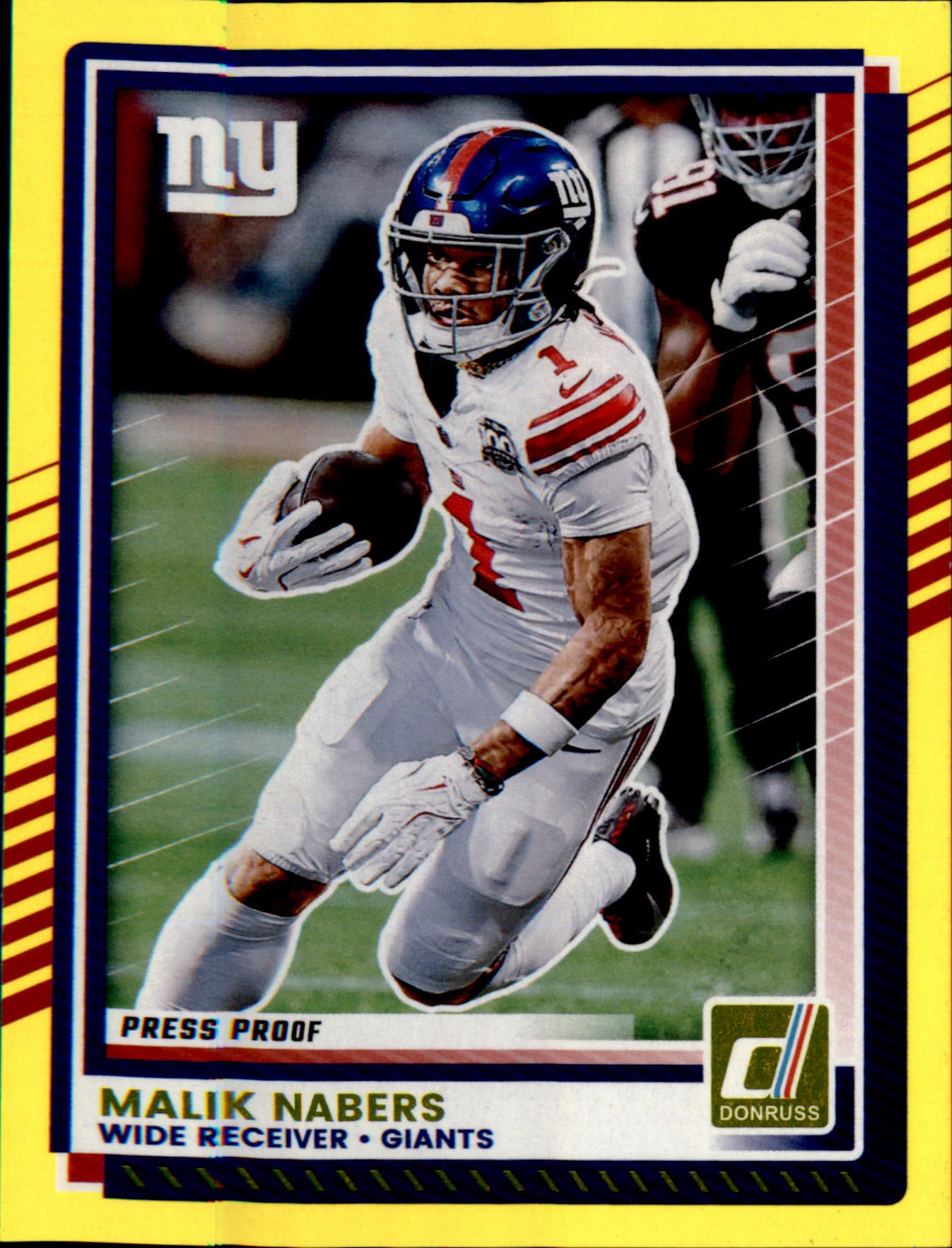2025 Donruss Press Proof Yellow #273 Malik Nabers