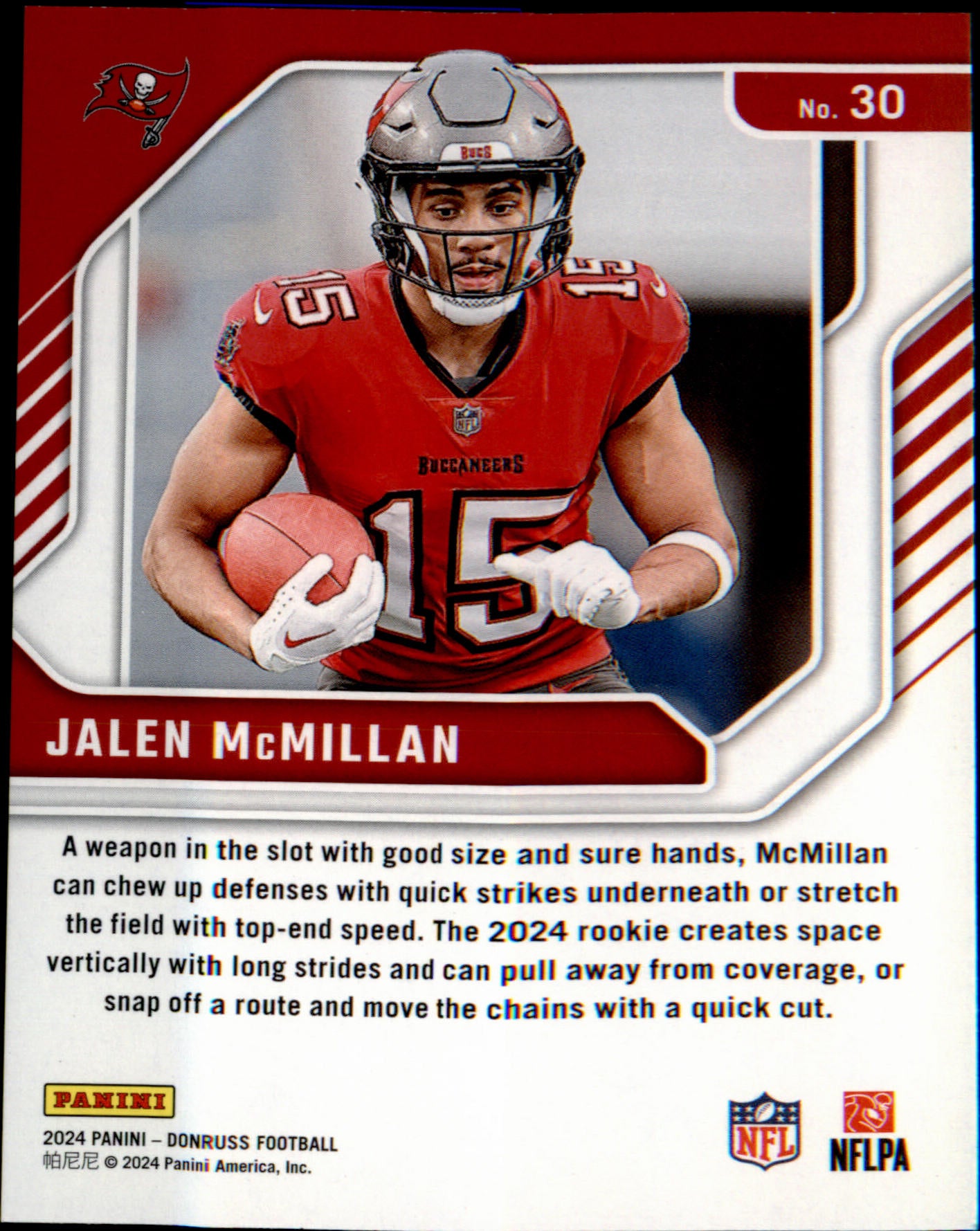 2024 Donruss Elite Series Rookies #30 Jalen McMillan
