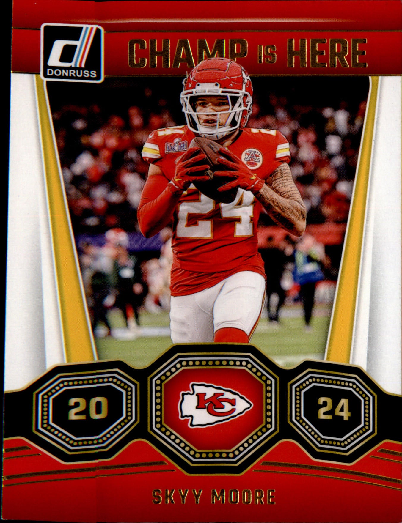 2024 Donruss Champ is Here #18 Skyy Moore