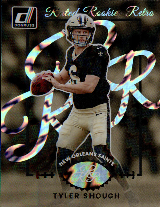 2025 Donruss Rated Rookies Retro #14 Tyler Shough