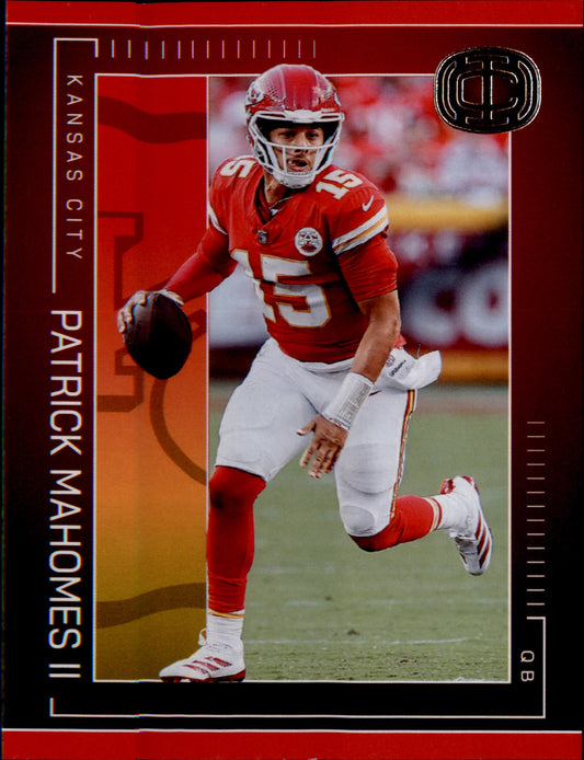 2025 Panini Authentically Mahomes Icon Collection #18 Patrick Mahomes II