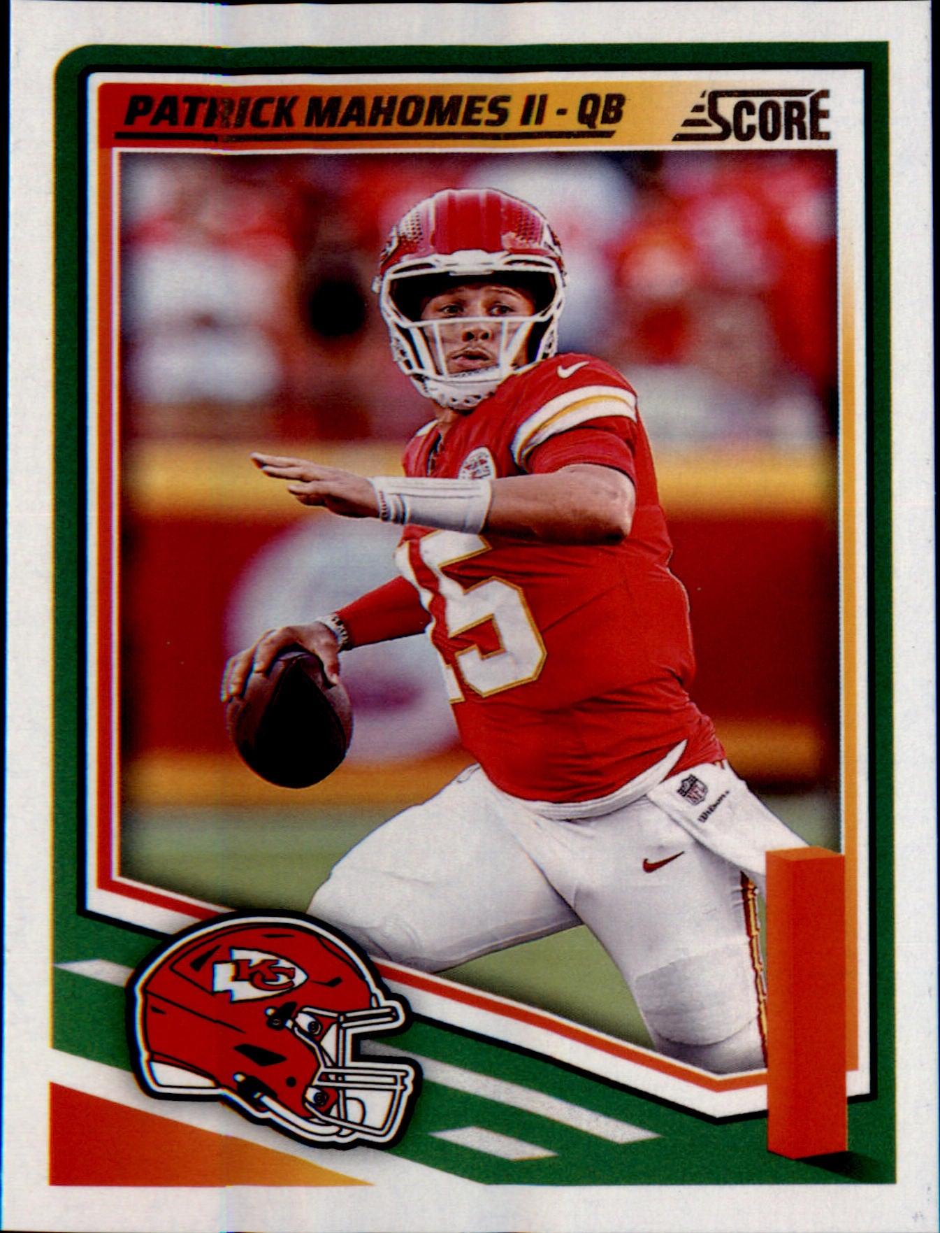 2025 Score #100 Patrick Mahomes II