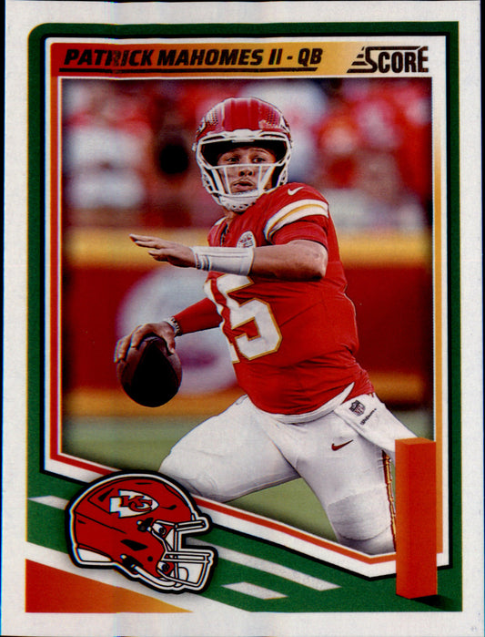 2025 Score #100 Patrick Mahomes II