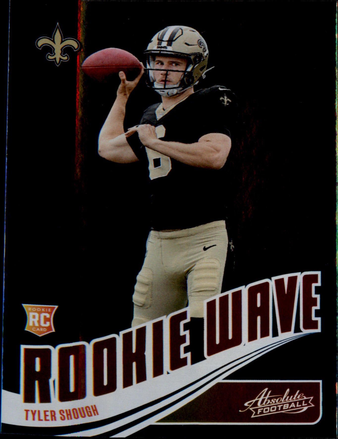 2025 Panini Absolute Rookie Wave #RW-TSH Tyler Shough