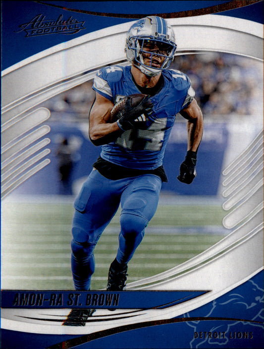 2025 Panini Absolute #45 Amon-Ra St. Brown