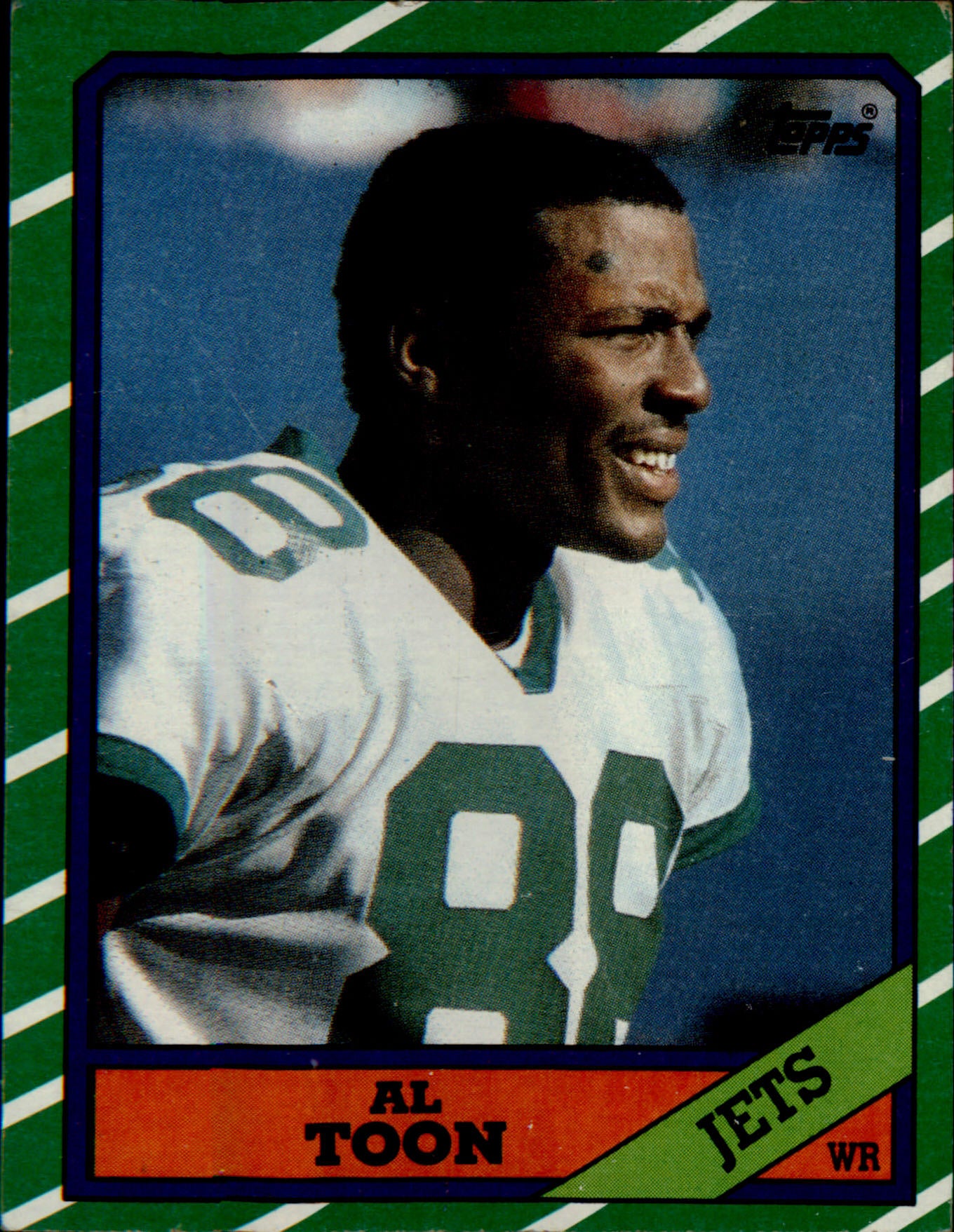 1986 Topps #101b Al Toon Rookie Rookie