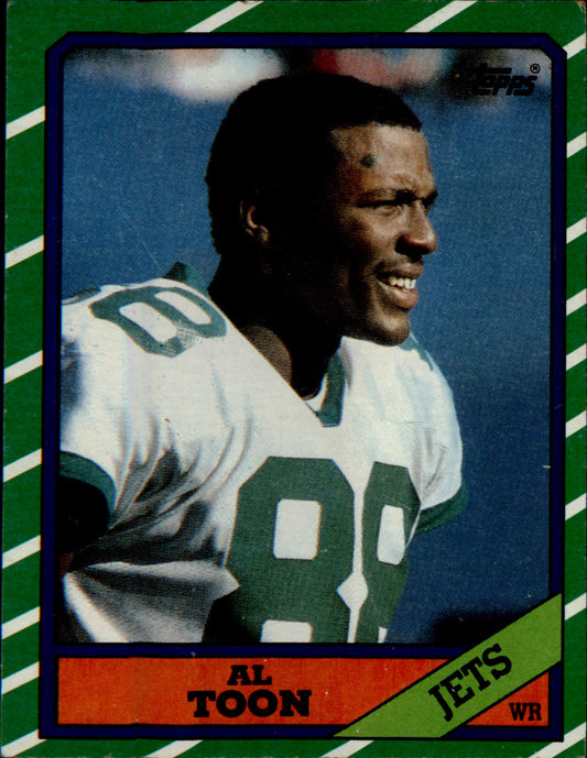 1986 Topps #101b Al Toon Rookie Rookie