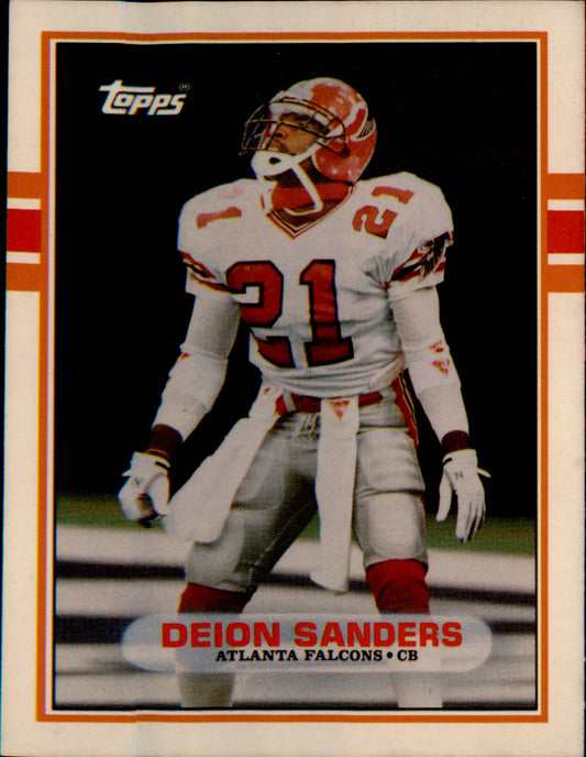 1989 Topps Traded #30T Deion Sanders