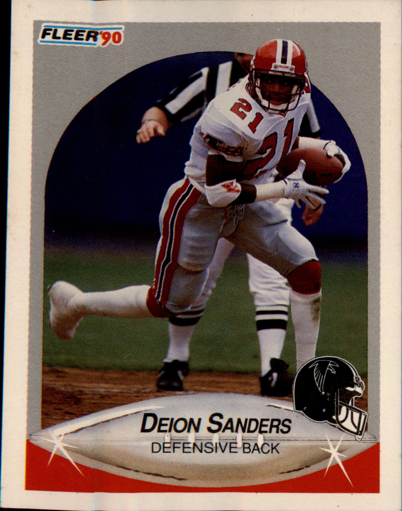 1990 Fleer #382 Deion Sanders