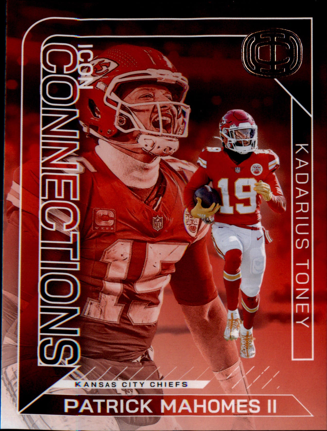 2025 Panini Authentically Mahomes Icon Connections #IC-13 Kadarius Toney