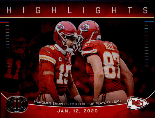 2025 Panini Authentically Mahomes Icon Highlights #IC-8 Patrick Mahomes II