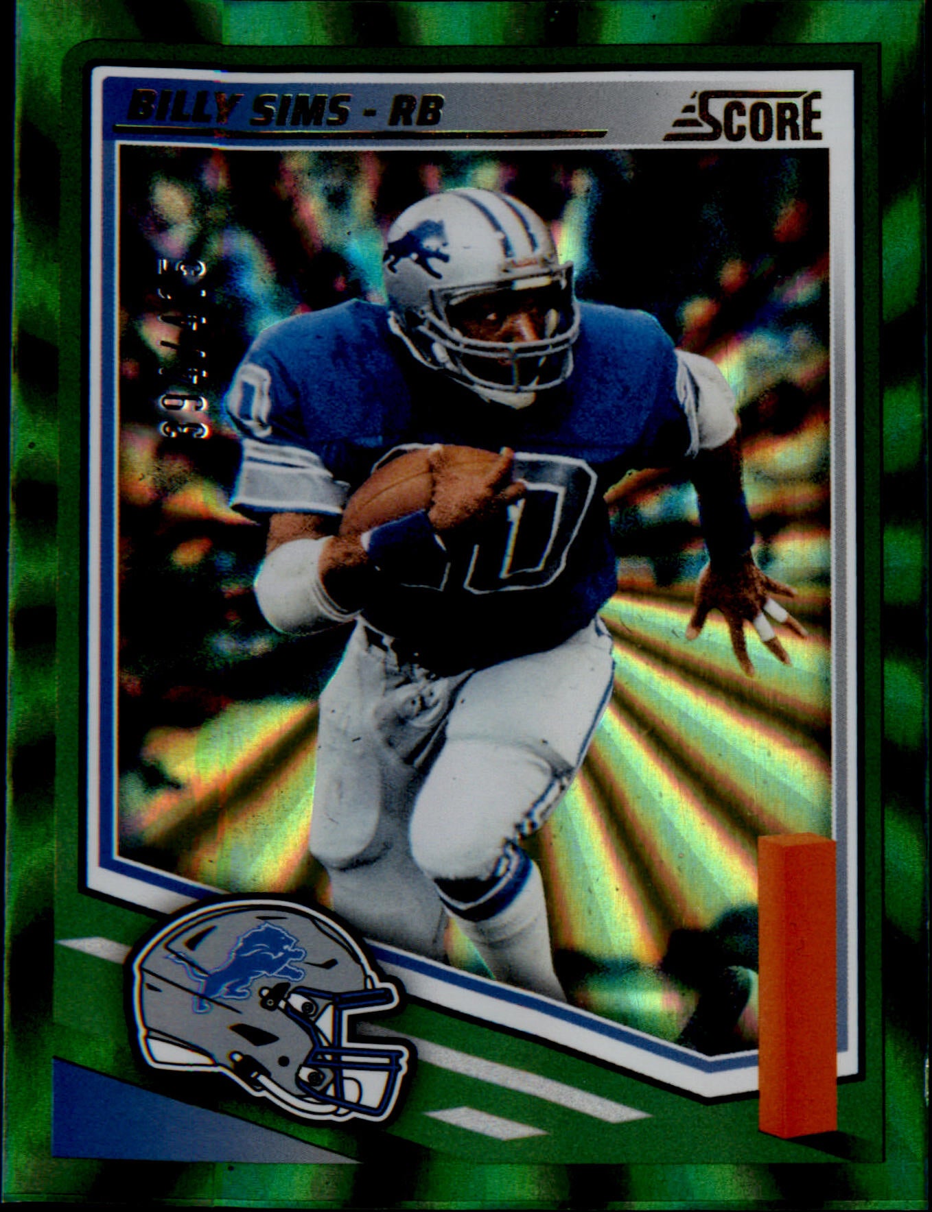 2025 Score Spokes #233 Billy Sims SN #/415
