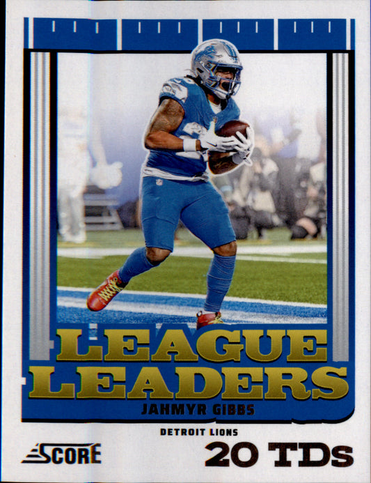 2025 Score League Leaders #5 Jahmyr Gibbs