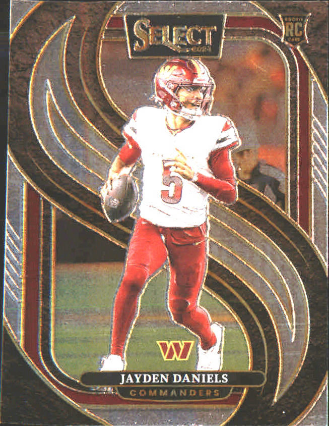 2024 Panini Select #112 Jayden Daniels Rookie Rookie