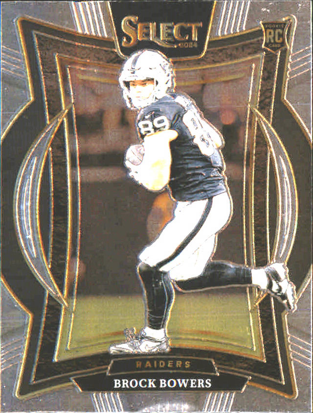 2024 Panini Select Silver Prizm #31 Brock Bowers Rookie Rookie