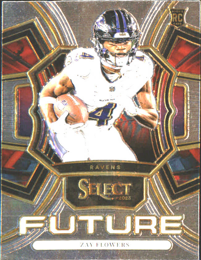 2023 Panini Select Future Prizm #FUT-ZFL Zay Flowers