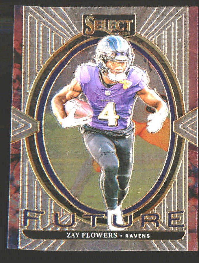 2024 Panini Select Select Future #17 Zay Flowers