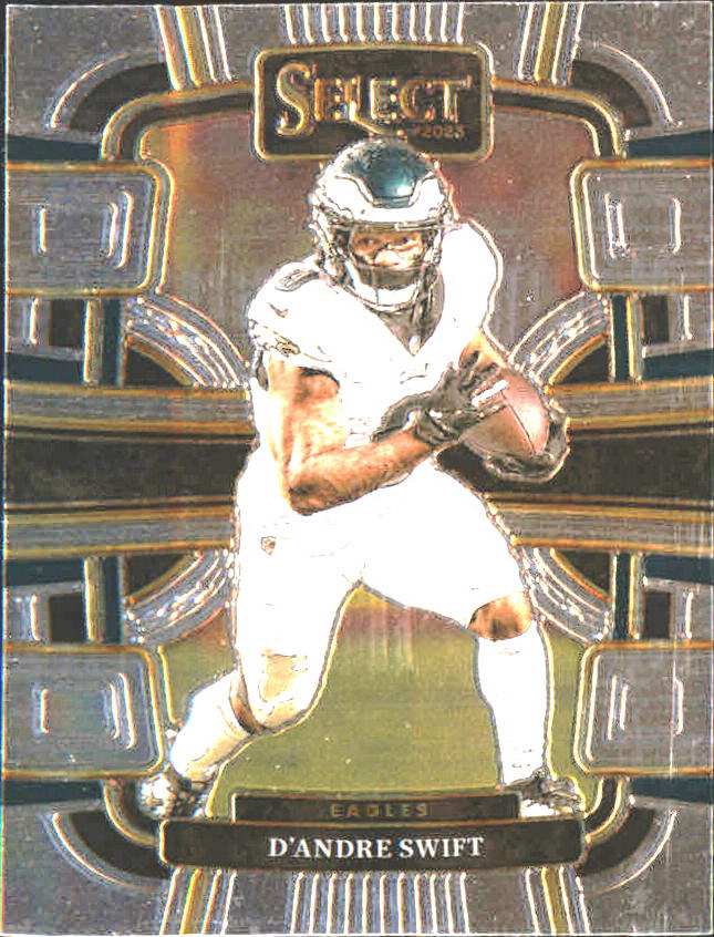 2023 Panini Select Silver Prizms #81 D'Andre Swift