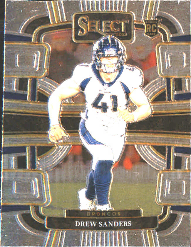 2023 Panini Select #30 Drew Sanders Rookie Rookie
