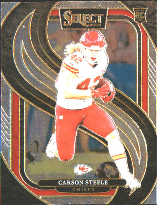2024 Panini Select #142 Carson Steele Rookie Rookie