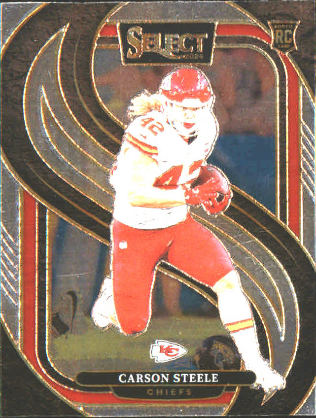 2024 Panini Select #142 Carson Steele Rookie Rookie