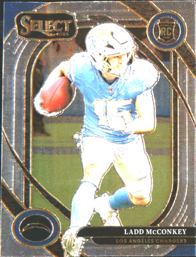 2024 Panini Select #268 Ladd McConkey Rookie Rookie
