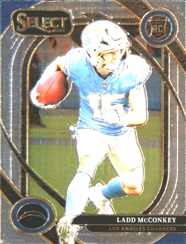 2024 Panini Select #268 Ladd McConkey Rookie Rookie