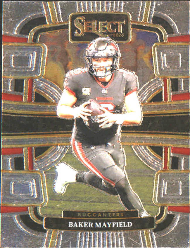 2023 Panini Select Silver Prizms #92 Baker Mayfield