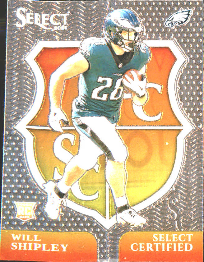 2024 Panini Select Select Certified Rookies #20 Will Shipley