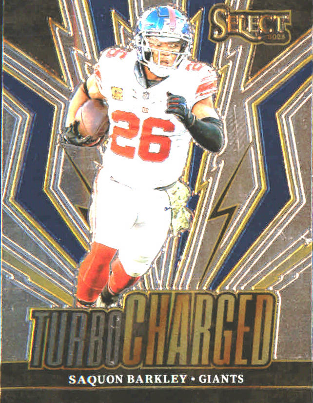 2023 Panini Select Turbocharged #TUR-SBA Saquon Barkley