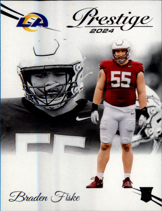 2024 Panini Prestige #326 Braden Fiske Rookie Rookie