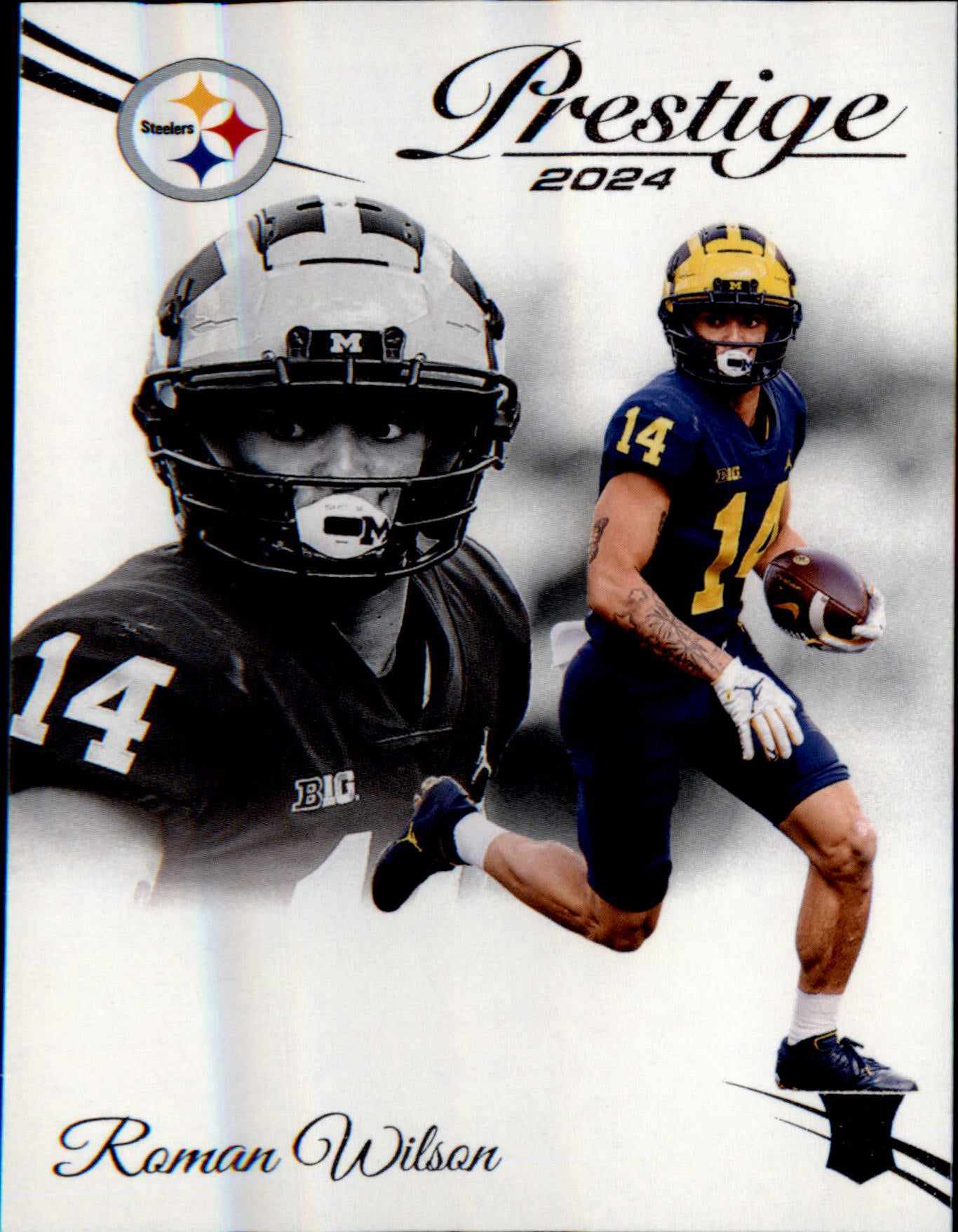 2024 Panini Prestige #366 Roman Wilson Rookie Rookie